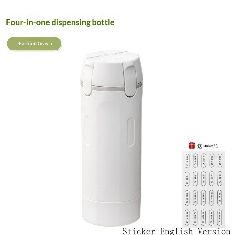 4 In 1 Travel Dispenser Portable Travel Bottles Leak Proof Leakproof Travel Container For Perfume Shampoo Conditioner Lotion - Image 8