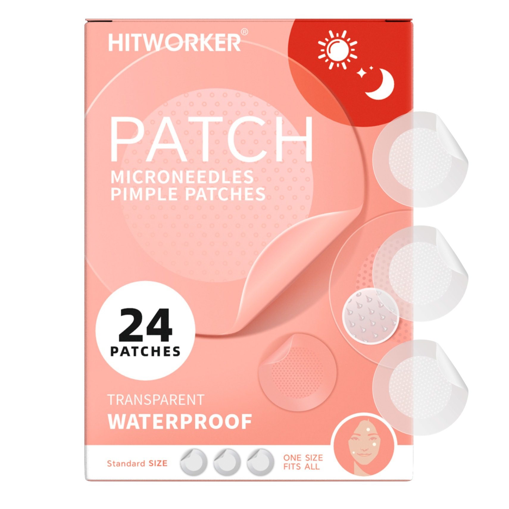 Edge-pressing Pimple Patches Gentle And Waterproof - Image 5