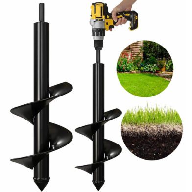 Charging Garden Screw Twist Pit Drill Bit