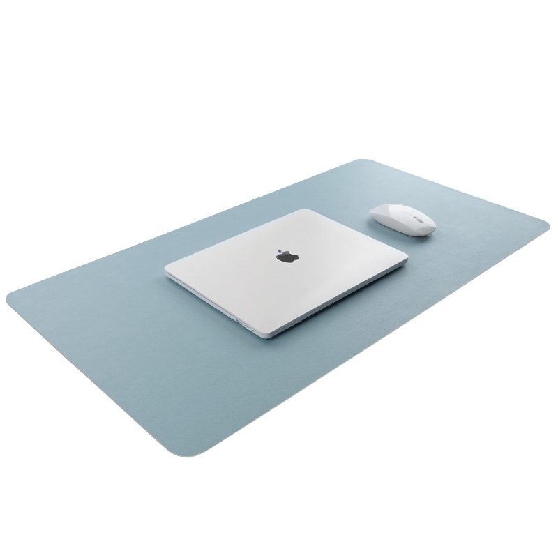 Sewn Leather Large Desk Water Repellent Mouse Pad - Image 2