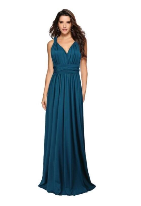 Women's Sexy Long Party Dress Club Floor-Length Summer Backless Bandage Maxi Dress Multiway Bridesmaids Boho Women Dress Vestidos - Image 4