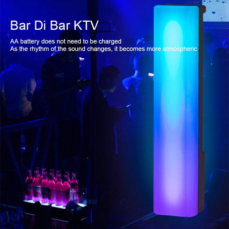 3D RGB Light Pick-up Table Top Ambiance Lamp Colorful Music Voice-activated Rhythm Light Home Decor For PC Game For Holiday Gifts - Image 4