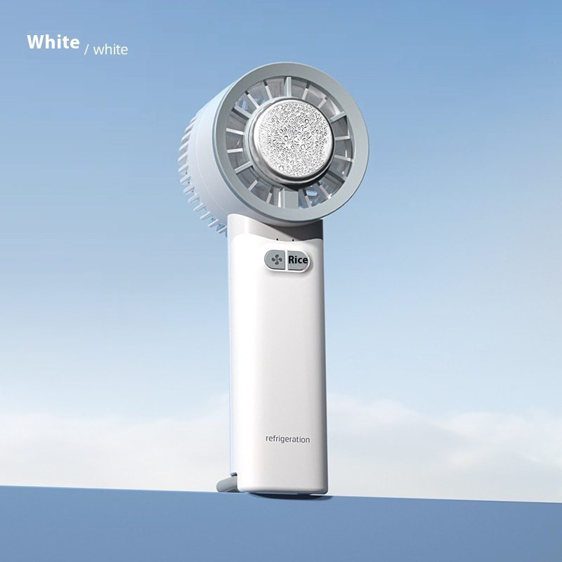 Summer Gadget Handheld Turbo Jet Fan Mini Portable Ice Cold Fan Generation Brushless Motor Wind High Speed Duct Fans Violent Blower - Image 6