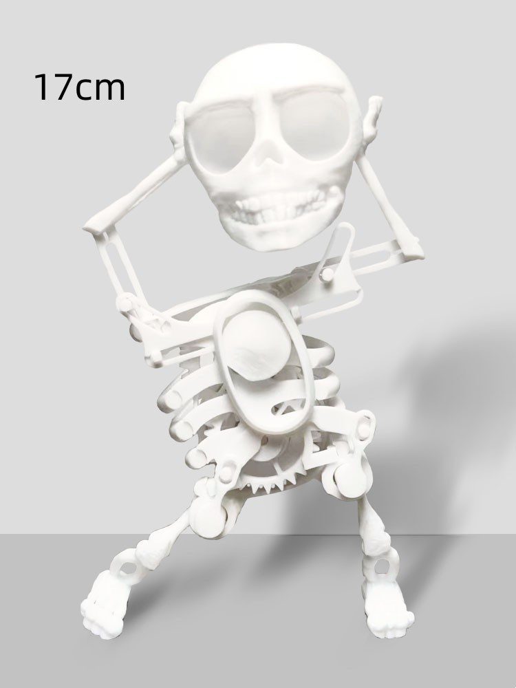 3D Model Mini Skull Printing Customized Funny Style Lucky Toy Finished Product Decompression Tool - Image 9