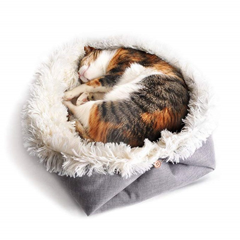 2 in 1 Pet Mattress Nest Convertible Pad Plush Mattress - Image 6