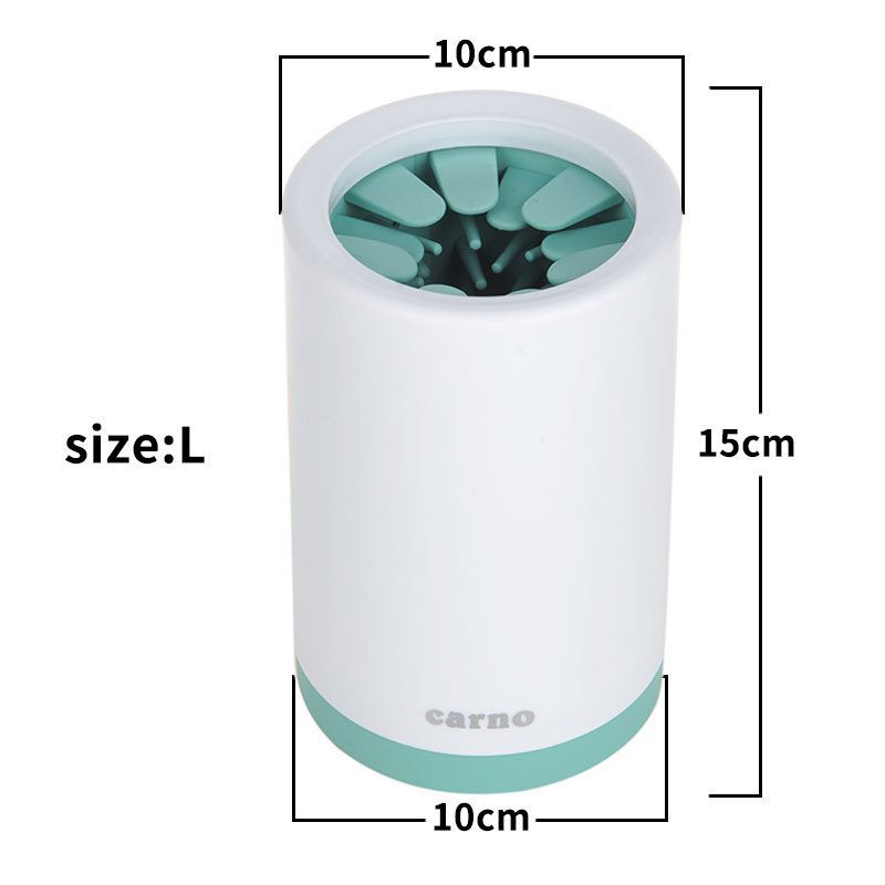 Portable Pet Paw Cleaner Cup Soft Silicone Comb - Image 3
