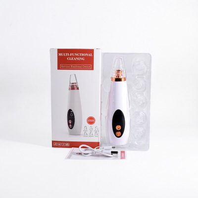 Blackhead Pore Vacuum Cleaner Nose Cleanser Blackheads Remover Blackhead Acne Removal Button Face Suction Beauty Skin Care Tool - Image 6