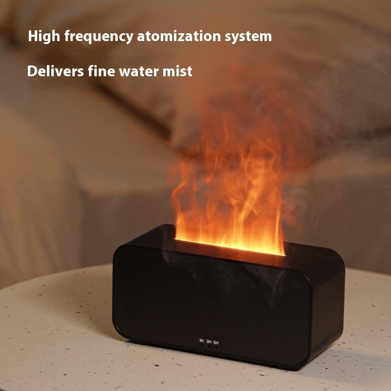 Timing Simulation Aroma Diffuser Usb Household Flame Humidifier Aromatherapy Machine Spray Air Flame Humidifier Diffuser - Image 2