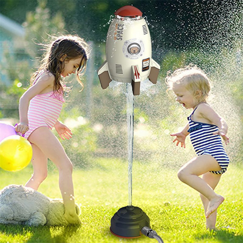 Rocket Launcher Toys Outdoor Rocket Water Pressure Lift Sprinkler Toy Interaction In Garden Lawn Water Spray Toys For Kids Summer Gadgets - Image 8
