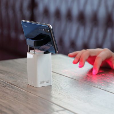 LEING FST Virtual Laser Keyboard Bluetooth Wireless Projector Phone Keyboard For Computer Pad Laptop With Mouse Function - Image 3