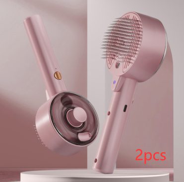Animal Hair Remover Brush Dog And Cat Steam Brush Pet Self Cleaning Dog Brush Grooming Removes Cat Hairs Cat Dog Accessories Pet Products - Image 10