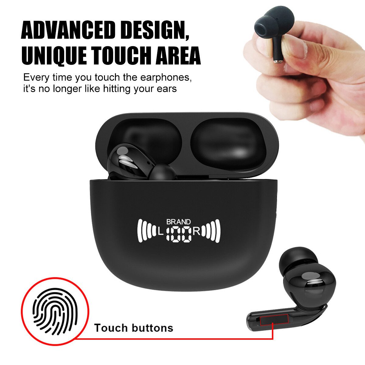 Translator Earbuds Online Two-Way Translation Earbuds BT 5.3 Headphones - Image 6