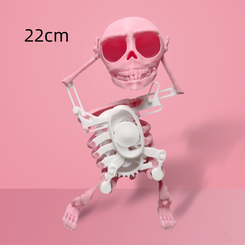 3D Model Mini Skull Printing Customized Funny Style Lucky Toy Finished Product Decompression Tool - Image 10