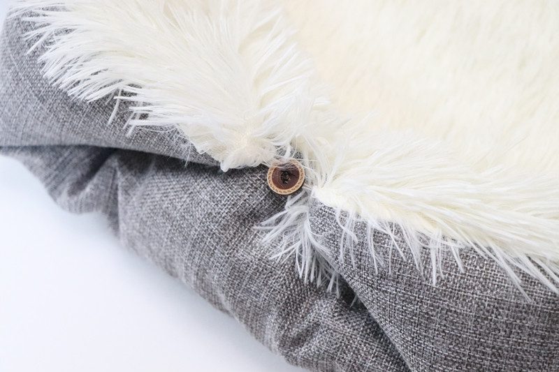 2 in 1 Pet Mattress Nest Convertible Pad Plush Mattress - Image 8
