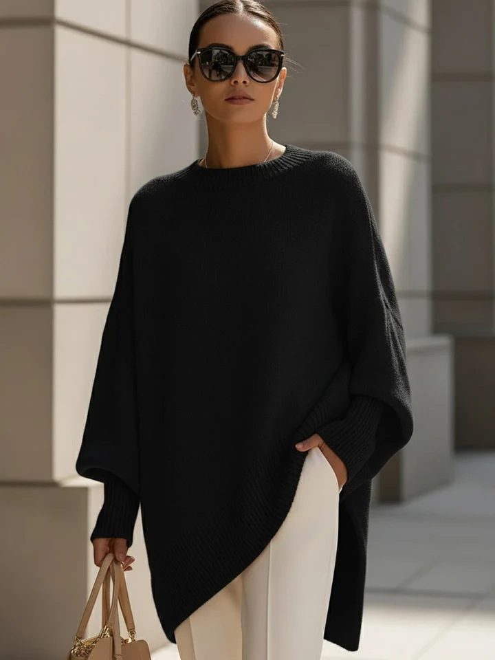 Thick Round Neck Women's Loose All-matching Knitted Pullover Sweater - Image 8