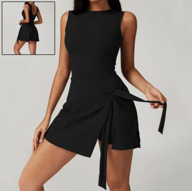 Women Yoga Sexy Sleeveless Sports Romper Yoga Jumpsuits Fitness One Piece Workout Backless Rompers Tank Top Shorts Sportswear