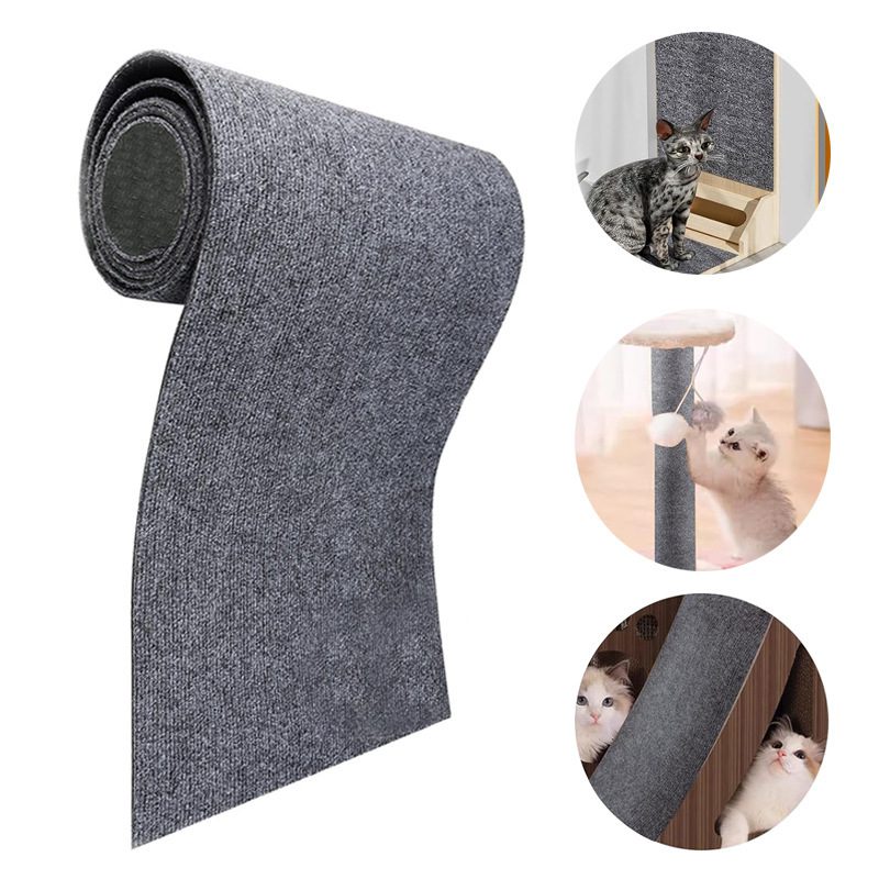 Self-Adhesive Carpet Cats Scratch Board Wall Anti Cat Scratch Sofa Diy Cats Scratch Board Sofa Protection Paws Sharpen Trimmable Pet Products - Image 2