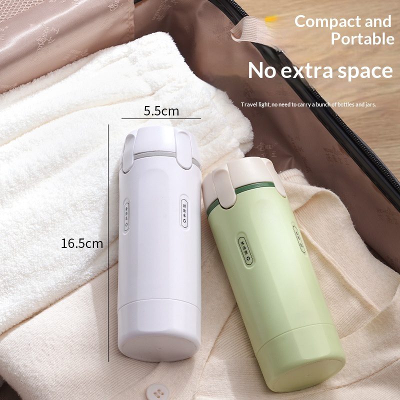 4 In 1 Travel Dispenser Portable Travel Bottles Leak Proof Leakproof Travel Container For Perfume Shampoo Conditioner Lotion - Image 3