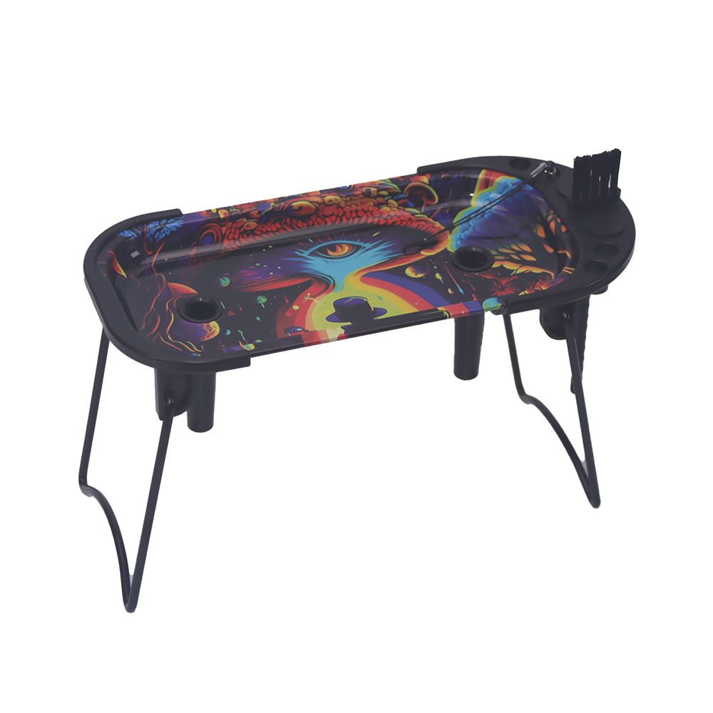 Metal Rolling Tray Cone Loader For King Size And More Size Pre Rolled Cone Foldable Stand Cone Filler Smoking Accessory - Image 3