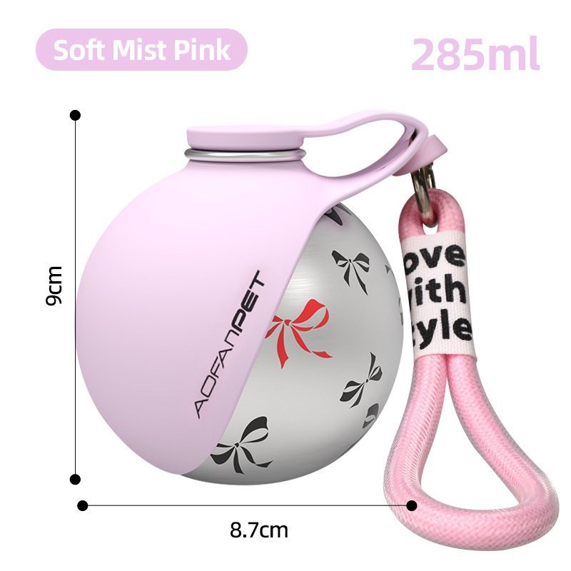Creative Portable Outdoor Pet Stainless Steel Water Cup Small Dog Water Bottle Convenient Dog Drink Dispenser Puppy Travel Portable Water Bowl Pet Products - Image 5