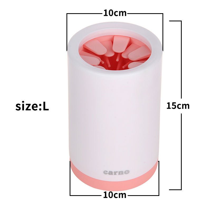Portable Pet Paw Cleaner Cup Soft Silicone Comb - Image 7