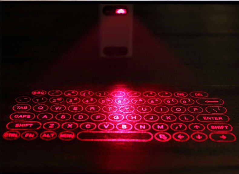 LEING FST Virtual Laser Keyboard Bluetooth Wireless Projector Phone Keyboard For Computer Pad Laptop With Mouse Function - Image 7