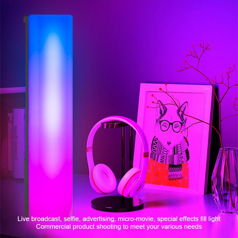 3D RGB Light Pick-up Table Top Ambiance Lamp Colorful Music Voice-activated Rhythm Light Home Decor For PC Game For Holiday Gifts - Image 6