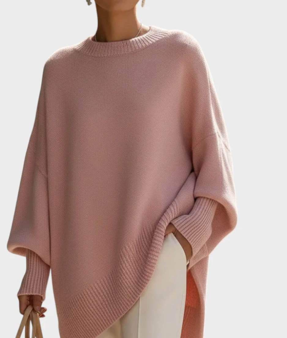 Thick Round Neck Women's Loose All-matching Knitted Pullover Sweater - Image 5
