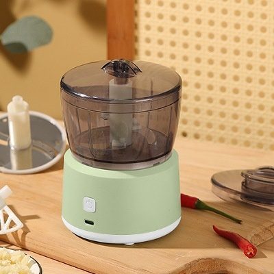 Mini Meat Grinder Household Electric Small Mixer Mincing Machine Automatic Multi-function Filling Intelligent Cooking Machine - Image 8