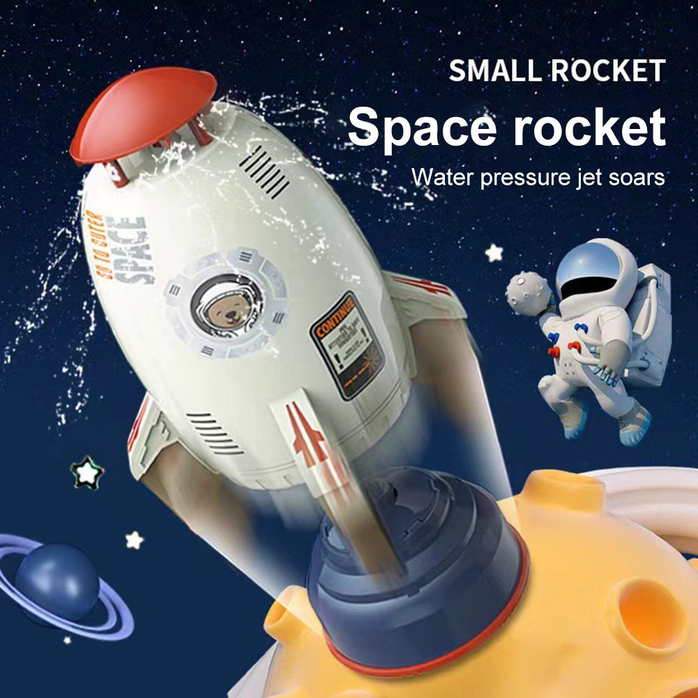 Rocket Launcher Toys Outdoor Rocket Water Pressure Lift Sprinkler Toy Interaction In Garden Lawn Water Spray Toys For Kids Summer Gadgets - Image 3