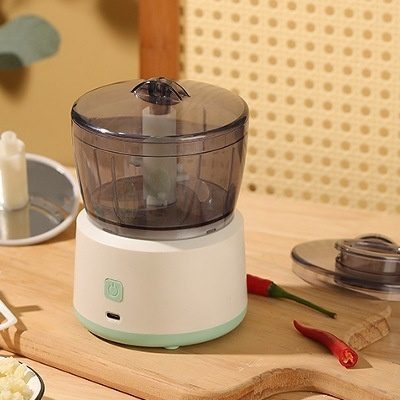 Mini Meat Grinder Household Electric Small Mixer Mincing Machine Automatic Multi-function Filling Intelligent Cooking Machine - Image 7