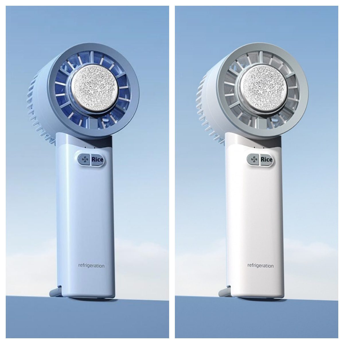 Summer Gadget Handheld Turbo Jet Fan Mini Portable Ice Cold Fan Generation Brushless Motor Wind High Speed Duct Fans Violent Blower - Image 9