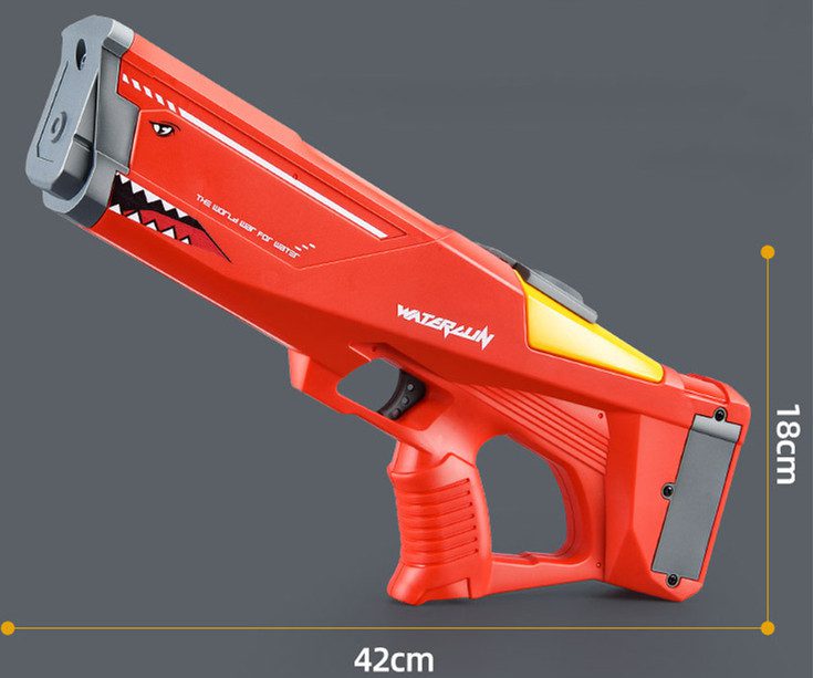 Automatic Electric Water Gun Toys Shark High Pressure Outdoor Summer Beach Toy Kids Water Fight Pool Party Water Toy - Image 5