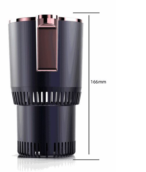 2 In1 Car Heating Cooling Cup 12V Smart Car Cup Holder Digital Temperature Display Drink Cup Warmer Cooler Mini Car Refrigerator - Image 10