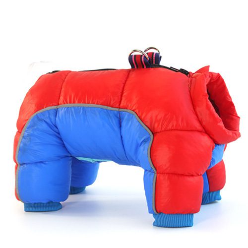 Pet Dog Winter Clothes Thick Warm Down Jacket Teddy Cotton Coat - Image 3