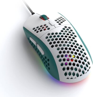 Wired Gaming Mouse Lightweight Chroma RGB Backlit,7 Programmable Buttons 6400DPI