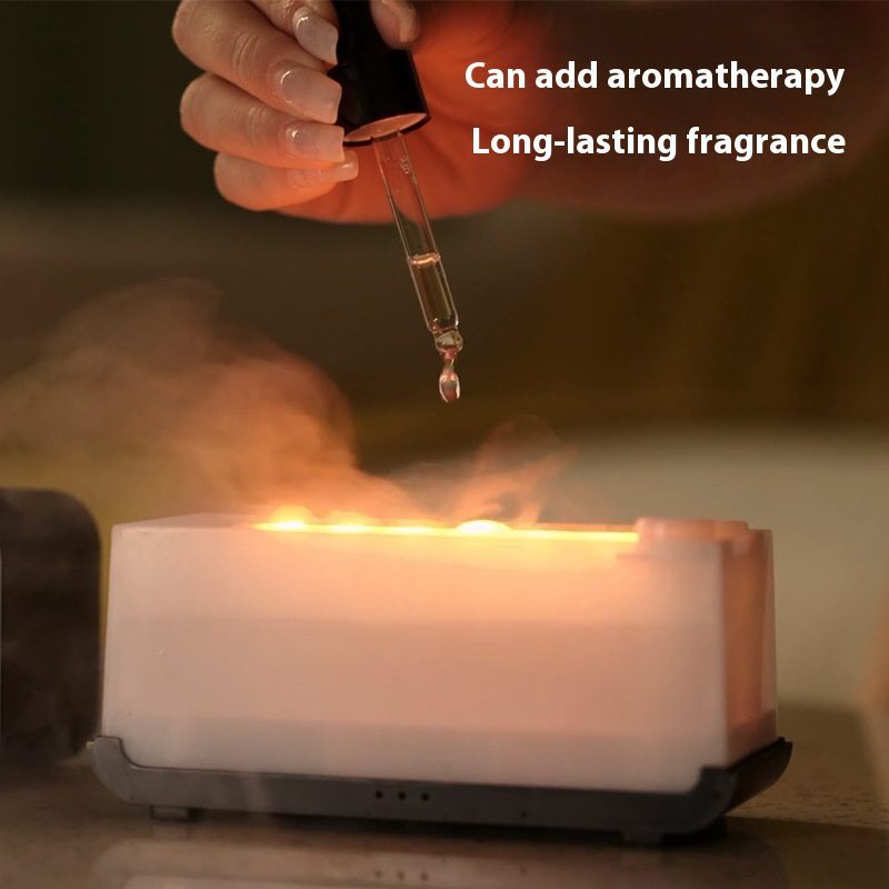 Timing Simulation Aroma Diffuser Usb Household Flame Humidifier Aromatherapy Machine Spray Air Flame Humidifier Diffuser - Image 5