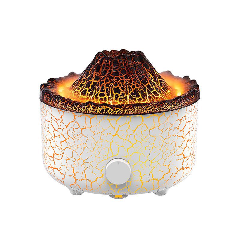 New Creative Volcano Humidifier Aromatherapy Machine Spray Jellyfish Air Flame Humidifier Diffuser - Image 7