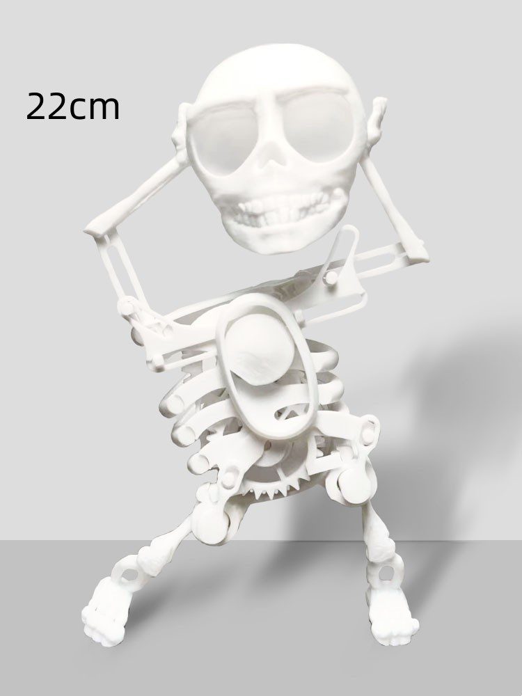 3D Model Mini Skull Printing Customized Funny Style Lucky Toy Finished Product Decompression Tool - Image 8