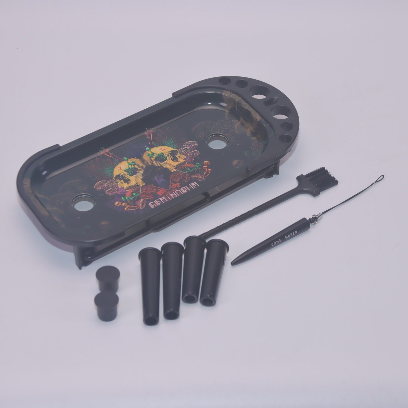 Metal Rolling Tray Cone Loader For King Size And More Size Pre Rolled Cone Foldable Stand Cone Filler Smoking Accessory - Image 5