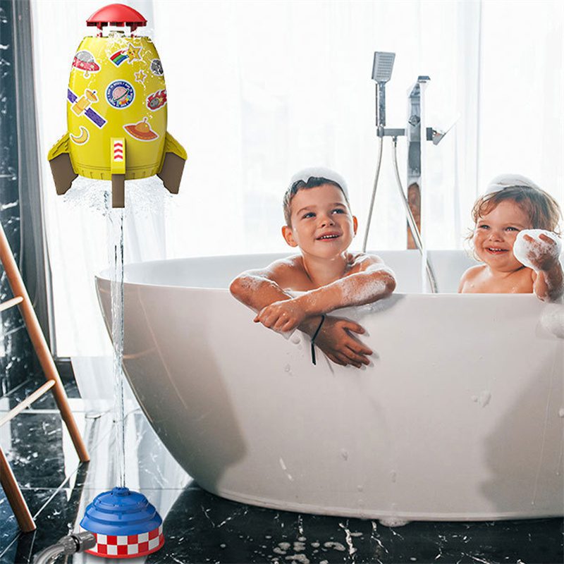 Rocket Launcher Toys Outdoor Rocket Water Pressure Lift Sprinkler Toy Interaction In Garden Lawn Water Spray Toys For Kids Summer Gadgets - Image 9