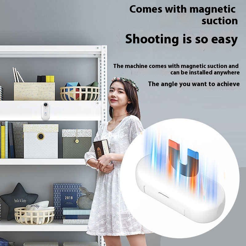 كاميرا رياضية احترافية صغيرة بدقة 4K للتصوير أثناء الحركة، مخصصة للتركيب على الخوذة أو الدراجات النارية والهوائية، وتعمل ككاميرا مثبتة على الجسم أو كاميرا فيديو. - الصورة 4