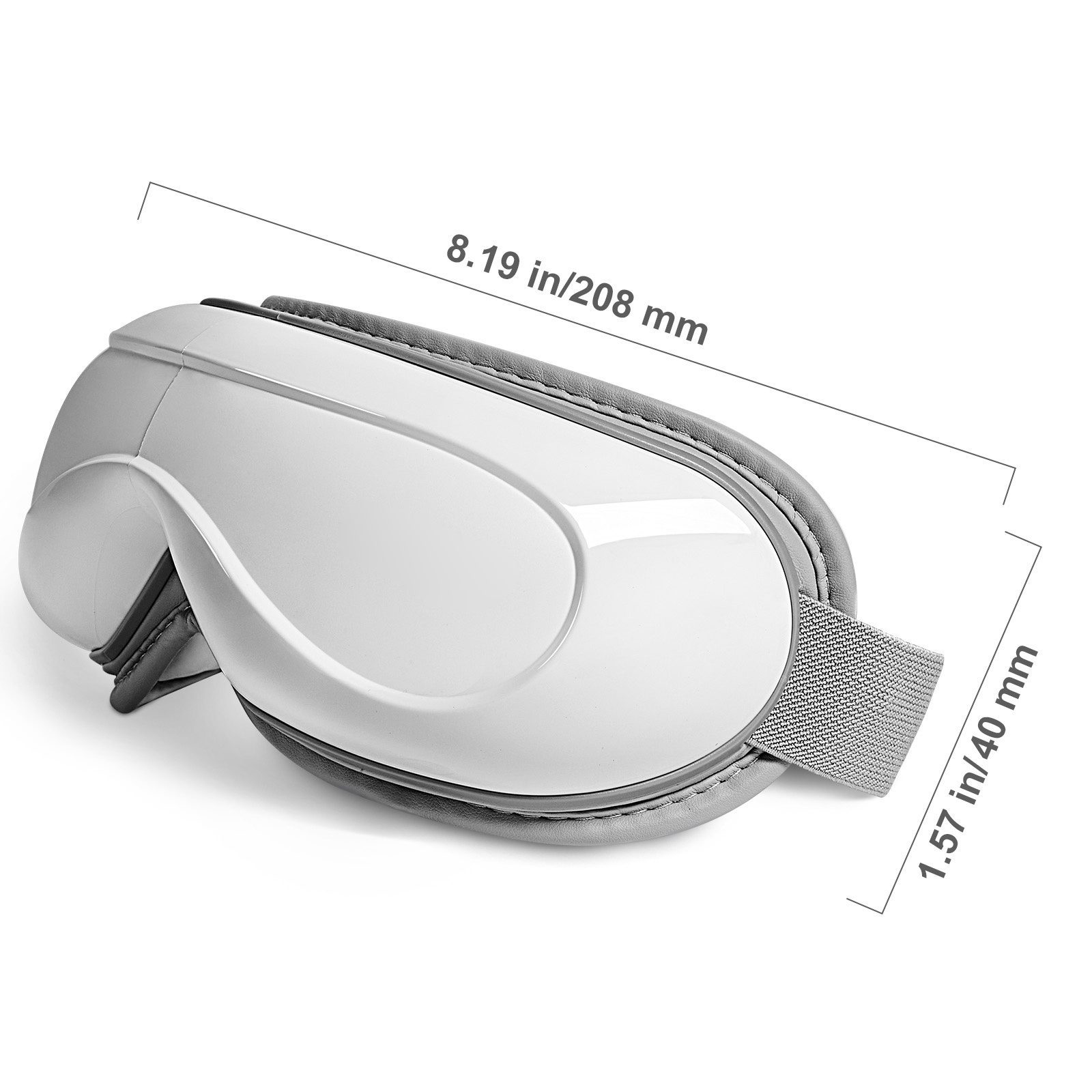 VEVOR Heated Eye Massager Eye Care Device 5 Modes Bluetooth Music 180 Foldable - Image 6