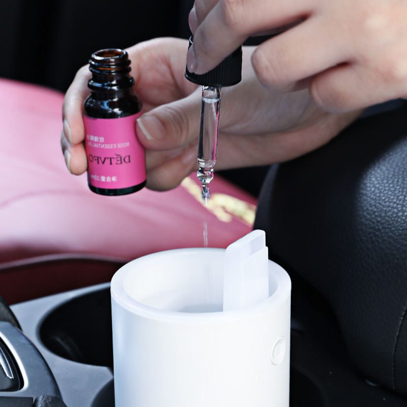 Dropshipping Car Diffuser Aroma Ultrasonic Water Mist Humidifier Lighting Oils Diffuser Car Aroma Diffuer Humidifier - Image 3