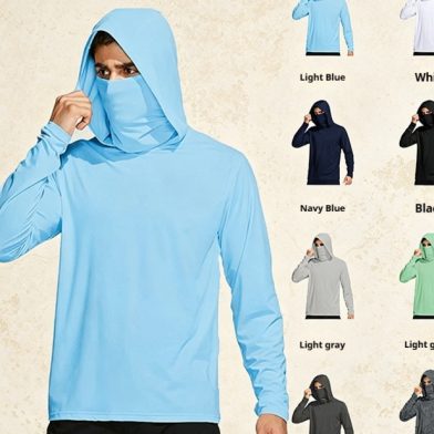 Cross-border Outdoor Sports Climbing Ice-silk Sun-protection Clothing