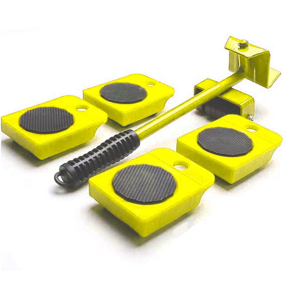 Professional Furniture Lifter Tool Set Furniture Mover Wheel Bar Roller Device Heavy Stuffs Moving Hand Tools - Image 5