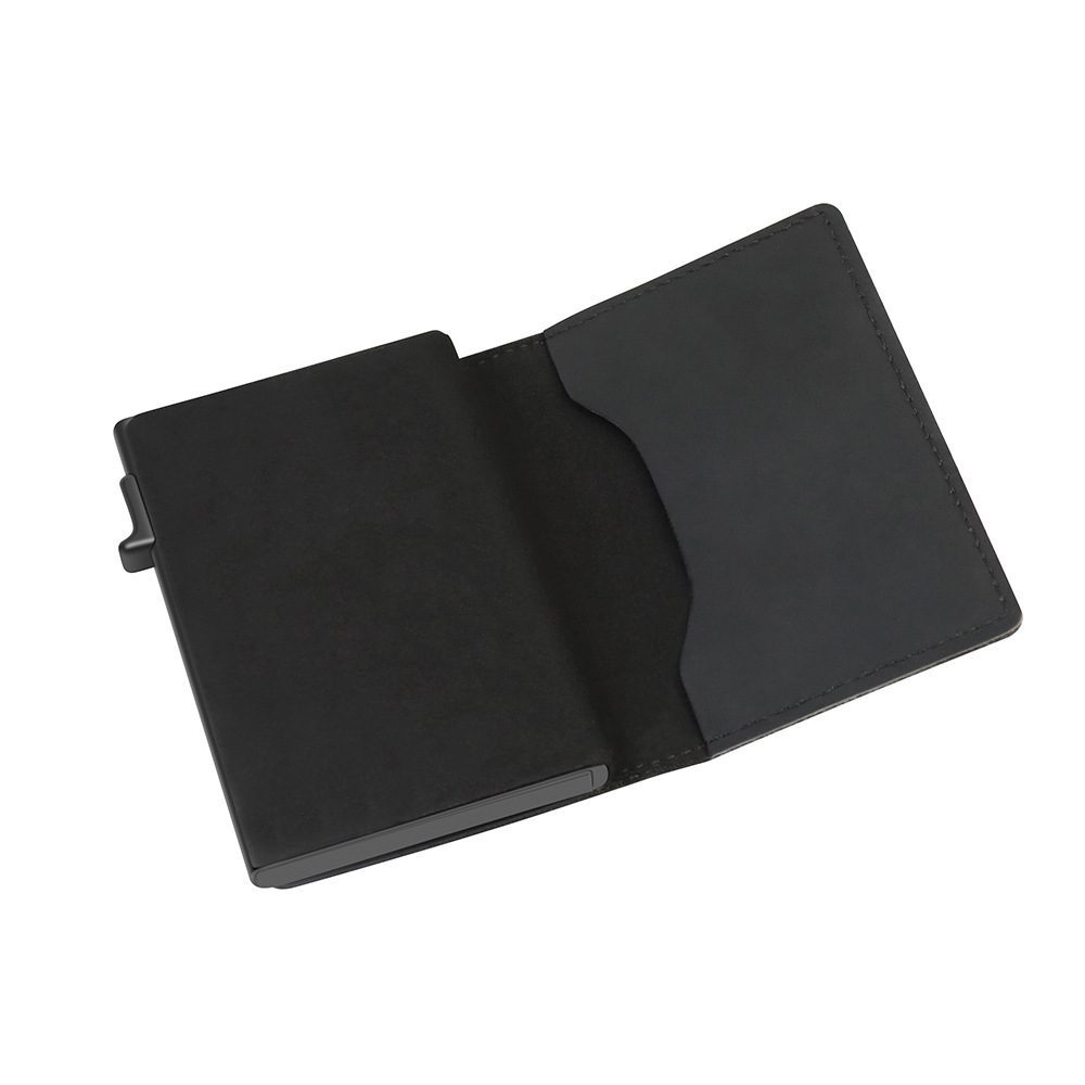 Rfid Card Holder Men Wallets Money Bag Male Black Short Purse Small Leather Slim Wallets Mini Wallets For Airtag Air Tag - Image 5