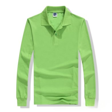 Crew-neck Collared Mens Advertising Shirt