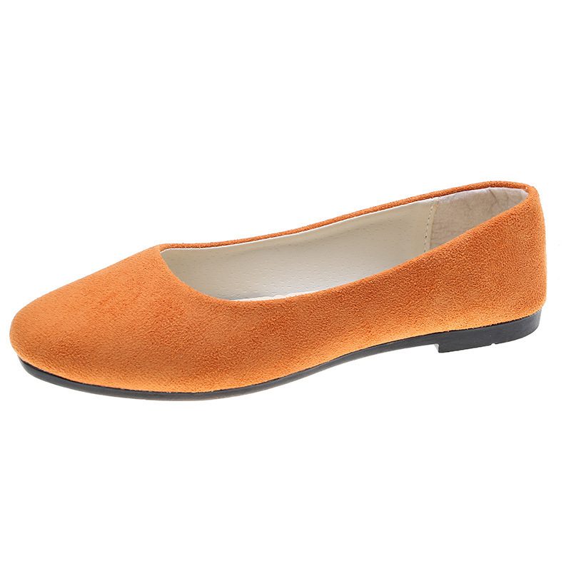 Suede Low-cut Pumps Womens Shoes Plus Size - Image 6