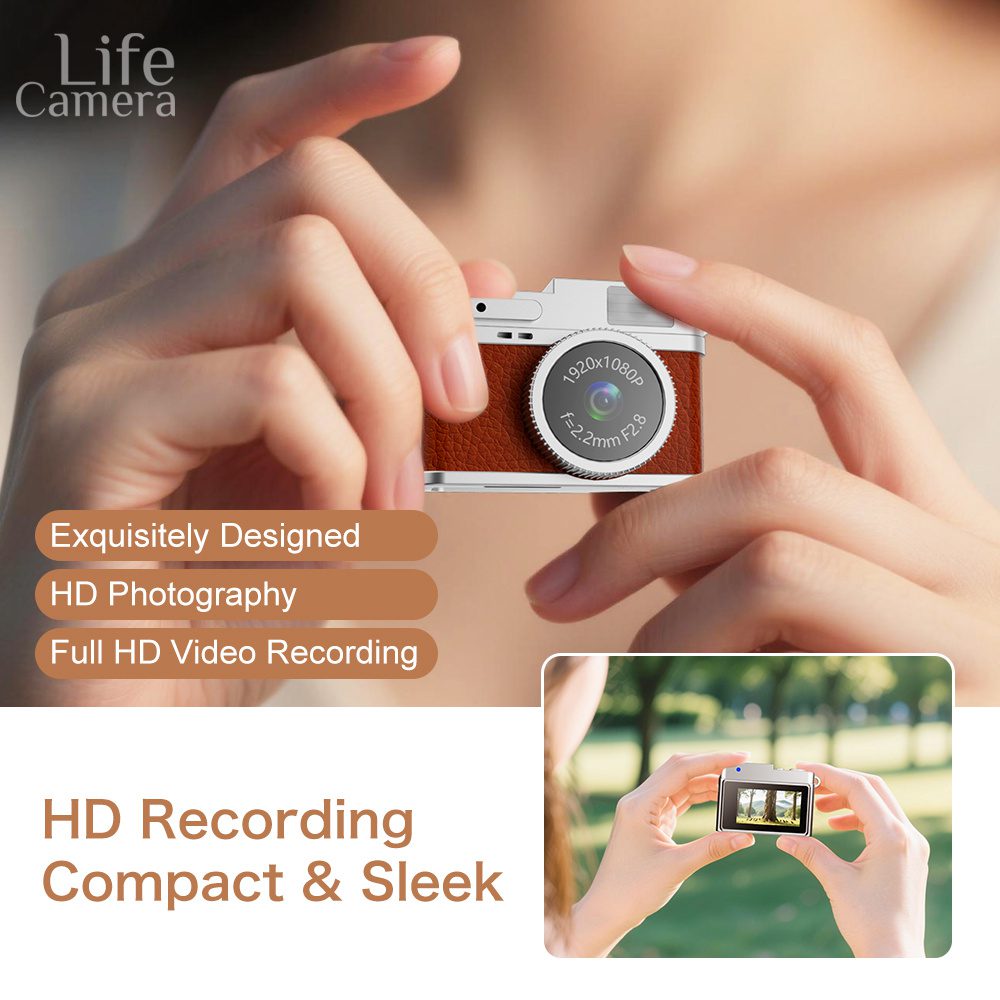 S150 Mini Camera Brown-8G Available On All Platforms,The Shipping Color Is Brown, As Shown In The Main Picture. - Image 4